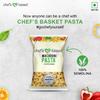 Chef's Basket Macaroni Pasta | Made With 100% Durum Wheat Semolina | 100% Suji | No Maida | Rich in Protein & Fibre | 100% Vegetarian | Non-Sticky Healthy Pasta | 850 gm Pouch view 4