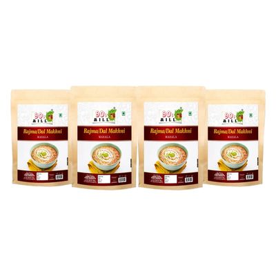 90's MILL Amritsari Dal Makhani Rajma Masala||Dhabe Wala Rajma Dal Makhani Ka Masala||Punjabi Cuisine Creamy Dal Makhani/Rajma Masala Natural And Fresh Authentic Spice Blend-190Gx4Pk