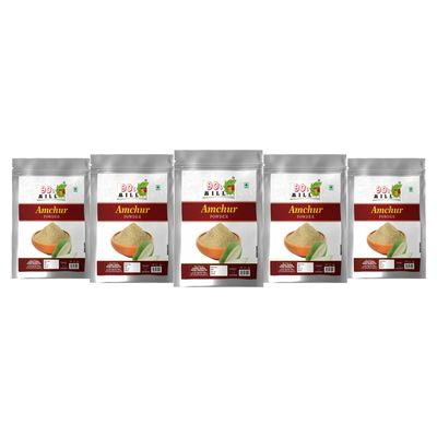 90's MILL Dry Green Mango Powder|Khatai or Khata powder/Kachi Keri Powder/Aam Churn|Amchur Powder/Dry Mango Powder/Amchoor Powder/Aamchur Powder/Maanga Thool/Maanga Podi-150Gx5Pk
