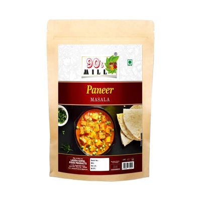 90's MILL Classic Kadai Shahi Paneer Masala/Punjabi Style Shahi Kadai Paneer Masala/The Secret to Mouthwatering Shahi Kadai Paneer|Authentic Paneer Masala Natural And Fresh-980Gx1Pk