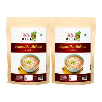 90's MILL Amritsari Dal Makhani Rajma Masala||Dhabe Wala Rajma Dal Makhani Ka Masala||Punjabi Cuisine Creamy Dal Makhani/Rajma Masala Natural And Fresh Authentic Spice Blend-980Gx2Pk