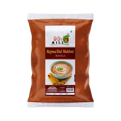 90's MILL Lucknowi Nawabi Dal Makhani/Rajma Masala||Restaurant Style Rajma Dal Makhani Masala||Maharaja Creamy Dal Makhani/Rajma Masala Natural And Fresh Authentic Spice Blend-150Gx1Pk