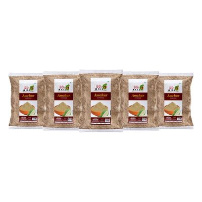 90's MILL Alphonso Dry Mango Powder||Amchur Powder/Dry Mangoes Powder/Amchoor Powder|Aamchur Powder/Maanga Thool/Maanga Podi Rich In Antioxidants,Vitamins A, C, D, B6-190Gx5Pk