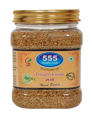 555 Brand Whole Methi (Fenugreek), 500g