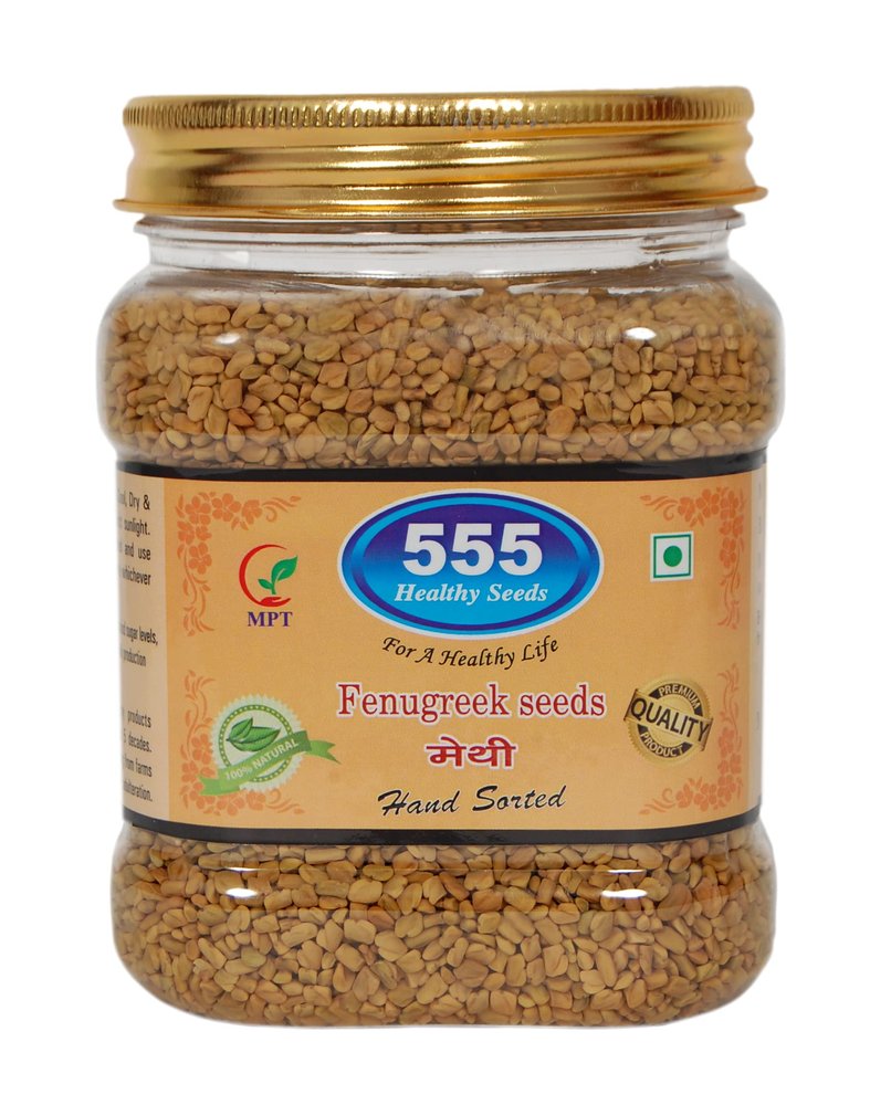 555 Brand Whole Methi (Fenugreek), 500g