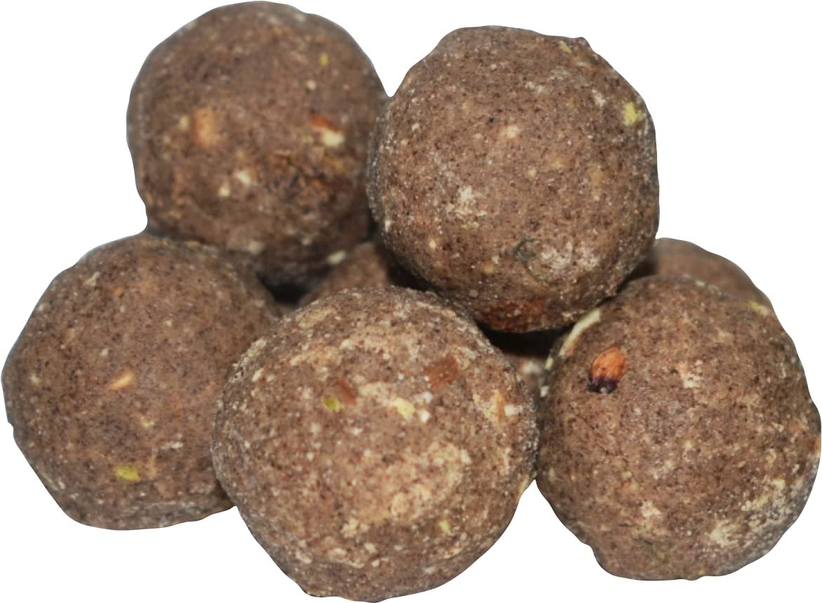 Vedu Suvidha Homemade Delicious and Nutritious Nachani Ragi Ladoo 300g - Perfect Finger Millet Indulgence with dryfruits