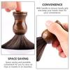 FOMIYES 1Pc Wooden Handle Shaving Brush, Hand Crafted Shaving Brush for Men, Beard Care Brush for Wet Shave Safety Razor, Male Personal Care Supply view 4