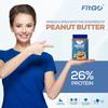 FITGO Peanut Butter(Creamy) Smooth | 26% Protein | Made with 100% Roasted Peanuts | No Added Sugar & Salt | Unsweetened Peanut Butter (Creamy) (1Kg) view 3
