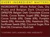 thenibblebox Belgian Dark Chocolate Granola 500g, Jar [34% dry fruits, Gluten free, Plant based/Vegan friendly, No preservatives/additives] view 3