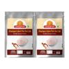 Ghotaram Classic Rock Salt Powder | Himalyan Pink Rock Salt Powder | 100% Pure Pink Salt with Natural Trace Minerals | Sendha Sandha Saindhav Sindhav Namak Lavana Loon-400GM*2Pack view 1