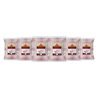Ghotaram Salt Natural Saindhava Lavana Crystal Rock Salt Powder | Rock Salt | Premium Sendha Namak | with Natural Trace Minerals | Fast Navratri Upwaas Vrat Ekadashi Salt-850GM*6Pack