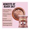 Ghotaram Black Crystal Salt Powder | Kala Namak Powder An Essential and Flavorful Salt for Your Cooking Needs | Himalayan Kala Namak Powder Rich in Antioxidants, Minerals, Vitamins-100GM*3Pack view 2
