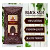 Ghotaram Sabut Suddh Kala Namak Exotic Mineral Rich Black Salt Fresh Himalayan Black Salt Impurity Free | Grinder Perfect for Chaats Chutneys Salads Fruits Pickling Grilled Chicken-400GM*5Pack view 3