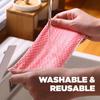 Kressa Non-woven kitchen towel roll| Reusable Kitchen Wipes (Pack of 4) view 4