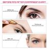 USB Rechargeable Eyebrow Trimmer for Women | Electric Razor Shaver & Threading Machine | Hair Removal Tool for Ladies & Girls | White view 2