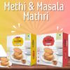 Balasa Roasted Bajri + Masala Mathi Combos (Tea Time Guiltfree Baked Bhakhri) 180 g Pack x 2 view 3