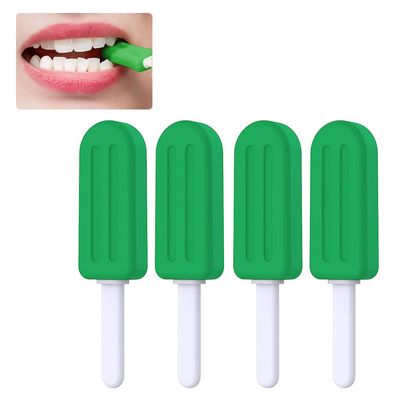 HASTHIP 4PCS Chewies for Invisalign Aligner, Aligner Tray Seaters Chewies for Aligner Trays Chompers Aligner Trays (Mint Flavor)