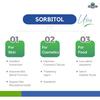 MYOC Sorbitol liquid cosmetic grade raw material for Soap Making, Thickener, Liquid Sweetener, Sorbitol Liquid for Skincare products - 550 ML(Pack of 2) view 4