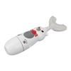 Sonic U Shaped Toothbrush, Cute Bear Kids Electric Toothbrush Rechargeable Ergonomic Fast Cleaning with 3 Brush Heads for Home (White) view 1