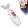 Sonic U Shaped Toothbrush, Cute Bear Kids Electric Toothbrush Rechargeable Ergonomic Fast Cleaning with 3 Brush Heads for Home (White) view 2
