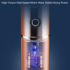 Mini Portable Shaver, Power Motor Light Weight Mini Electric Water Resistance Floating Head for Men for Beard Shave (Orange) view 4