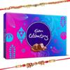 SFU E Com Cadbury Celebration Gift Box with Set Of 2 Rakhi | Rakhi Chocolate For Brother | Rakhi with Chocolates| Roli, Chawal, Chandan, Misri | 12 view 1