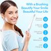 US1984 Sonic Electric Toothbrush for Kids Adults with 5 Modes, 4 Brush Heads & Rechargeable Battery Last up to 30 Days, Ultra Soft Nylon Bristles, IPX7 Waterproof, Electric Power Tooth brush (White) view 4