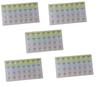 Ezyfit Weekly 7 Days Pill Organizer Case 28 Compartments, 4 Times/Day Slot, Weekly Doses Container Boxes, Medicine Holder (Pack of 5) view 1