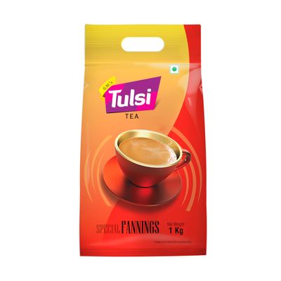 Tulsi Tea Special Fannings 1 Kg | Assam Tea | Black Tea Leaves | Kadak Blend For Tea Lovers