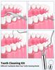 Kruvad 7 Pieces Teeth Cleaning Tool Portable Metal Toothpicks Reusable Toothpicks for Teeth Digging Adult Picking Tools Keychain Teeth Braces Cleaning Tools view 4