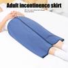 Diaper Skirt, Waterproof Wearable Incontinence Mattress Washable Adjustable Zipper for Hospital (L) view 2