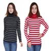 100 Luck Women Wollen high Neck Sweater view 1