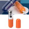 Mini Electric, Power Motor Portable Water Resistance Mini Portable Shaver Light Weight for Beard Shave for Men (Orange) view 3