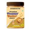 EVERYOUTH Peanut Butter Delicious, High Protein, Zero Trans-fat, Cholesterol Free & Vegan - Crunchy, (500g) view 1