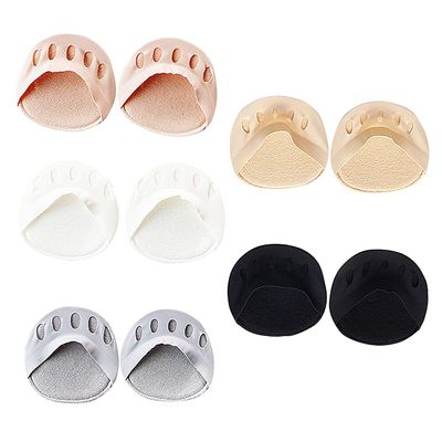 Ubersweet Five Toes Forefoot Pads for Men Women Protector Half Insoles High Heels Foot Care Inserts Calluses Corns 5 Pairs Pack'