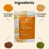 The Wellness Shop - Turmeric Facial Wax Powder, 5 Min Painless Natural Face Hair Removal Waxing Powder, Easy To Use At Home| Facial wax powder for woman (100G) view 4