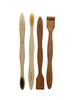 Allure Toothbrush with Tounge Cleaner OT-02 + OTC (Brown, OT-01+02+OTC-PACK2) view 1