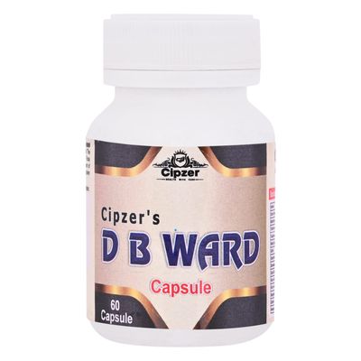 Cipzer D.B WARD Capsule helpful for general weakness, loss of appetite Useful in digestive and Liver ailments 60 capsules (Pack of 1)