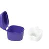 Dentosmile Denture Box in Violet Color - Dental Orthodontic Retainer Case | Teeth Storage Box, Denture Storage Case Fake Tooth Holder with Strainer (1) view 3