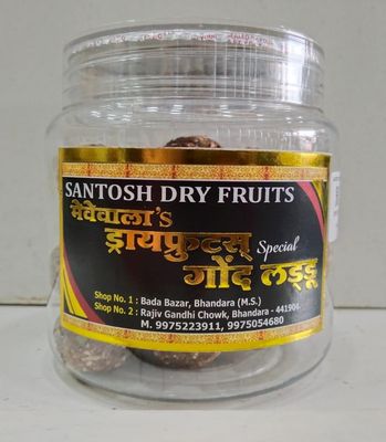 Dry Fruit Special Gond laddu, Total Breckfast Laddu | No Added Sugar | Poustik Laddu | 500gm