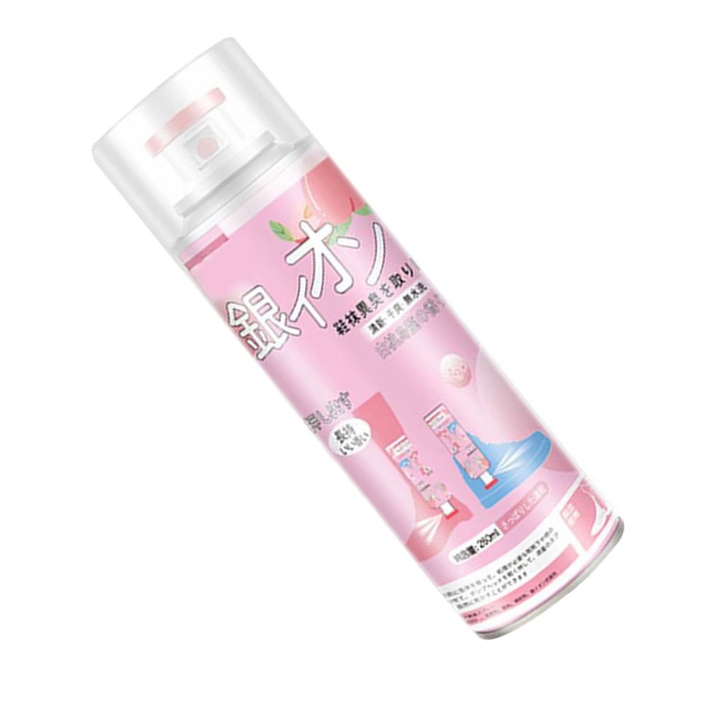Shoe Odor Eliminating Spray, Portable Fast Penetration 260ML Shoe Deodorizer for Travel (Pink Bottle)