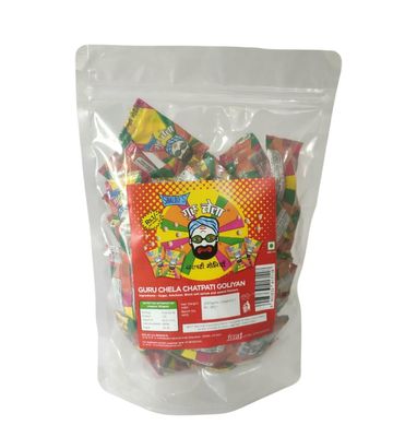 Guru Chela Chatpati Pepper Goliyan Pack Of 2(80X2), 200 Grams