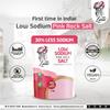 Lunn 30% Low Sodium Pink Rock Salt | 1 Kg Pouch | First Time in India | 30% Less Sodium, 84+ Natural Minerals | Vegan Certified & Microplastic-Free | Ideal for Daily Cooking & Healthy Living view 3