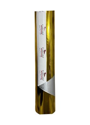 FOILWALA WITH TAGLINE HOUSE OF QUALITY STAMPING FOIL Greetings Foil (Set of 2) Hot Stamping Foil |Gold 108 Shade |Size-25 inches x 120 Meter (FWAX-Set2-108)
