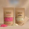 CLARABELLE PROFESSIONALS Unisex Adult Hair Removal Brazilian Hard Wax Beans For Face, Eyebrow, Back, Chest, Bikini Areas, Legs, Arms and Beards (50 GM, Rose Pink + White Chocolate) view 1