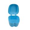 Dentosmile Denture Boxes, Retainer Box Orthodontic Mouth Guard Dental Storage Container/Teeth Storage Box in Light Blue Color (1) view 2
