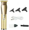 DINGNAI Rechargeable Hair Trimmer for Men - 60 min Runtime, 4 Length Settings,(Gold) view 1