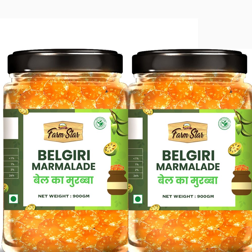 Combo Pack- BEL KA MURABBA  BELGIRI MURABBA (900gm + 900gm) 1800 gm