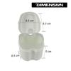 Dentosmile Denture Box in White Color - Dental Orthodontic Retainer Case | Teeth Storage Box, Denture Storage Case Fake Tooth Holder with Strainer (1) view 3