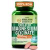 Vlado's Himalayan Organics Chelated Magnesium Glycinate Supplement 2000mg Per Serving | Magnesium Supplement I High Absorption I Clinically Proven I Support in Muscle, Cramps, Recovery, & Nerve Relaxation, Better Sleep Quality for Men & Women - 120 V view 1